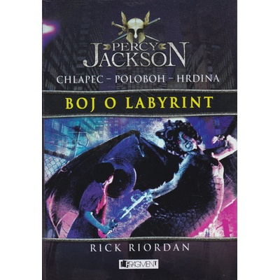 Percy Jackson Boj o labyrint Rick Riordan SK