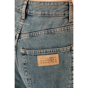 MM6 Maison Margiela дънки relaxed fit дамски (S52LA0257.M30046)