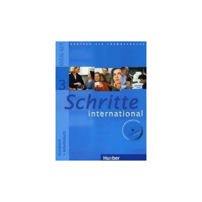 Schritte International 3 Paket Kursbuch + Arbeitsbuch mit AudioCD + Gloss.