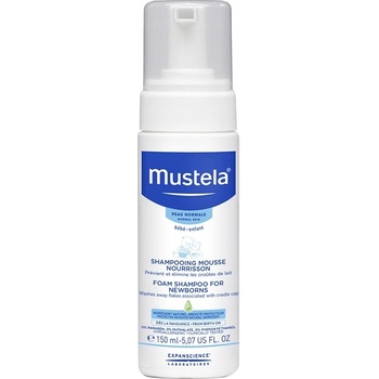 Mustela Bébé dětský šampon na mléčné krusty 150 ml
