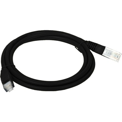 A-Lan KKU5CZA0.5 Cat5e U/UTP (UTP), 0,5m, černý