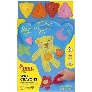 Jovi My First Crayon Case Восъци 8 бр (948)