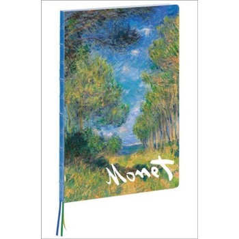 teNeues Publishing Company Pine Tree Path, Claude Monet A4 Notebook