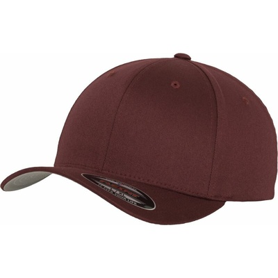 Flexfit 6277 6 panelová vlnená česaná Flexfit 55.6277 maroon