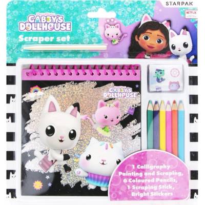 CreativeToys Škrabací kreatívny set Gabby's Dollhouse