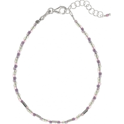 Alisia Stylový náramek s korálky Miyuki AL4352-Argento