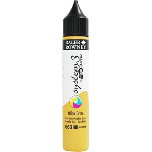 Daler-Rowney System3 АКРИЛНА боя Yellow Ochre 29, 5 ml 1 бр (139029663)