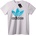 NOONEBRAND Тениска Adidas Пламтящо Лого - 2XL, White