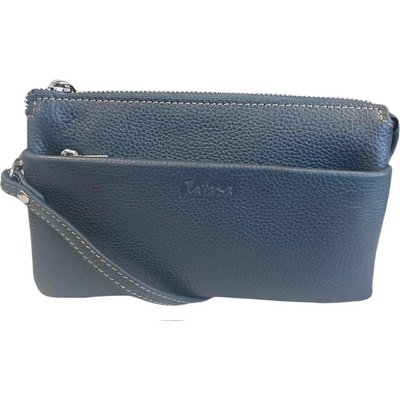 Katana kožená malá crossbody kabelka 69600-06 tmavě modrá