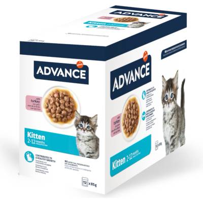 Advance Kitten Turkey 24 x 85 g