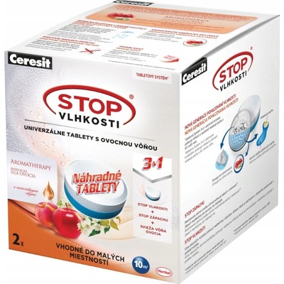 Ceresit Stop Vlhkosti Tablety Pwer TAB 2 x 300g ovocie