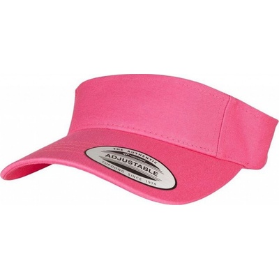 Zakřivený kšilt Flexfit proti slunci na suchý zip Cosmo Pink