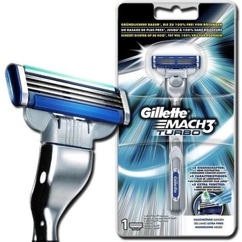 Gillette Mach3 Turbo самобръсначка с 1 бр. ножче