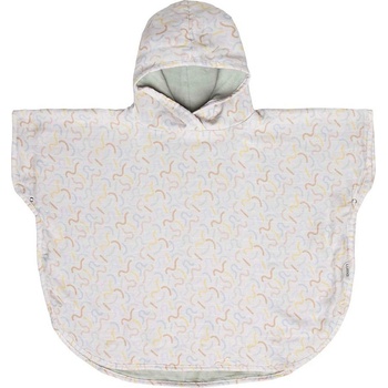 LUMA Mušelínové pončo Multi Lines