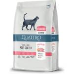 Quattro - суха храна за кастрирани котки - 7 кг