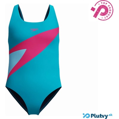 Speedo Hyperboom Butterfly Back tyrkysové