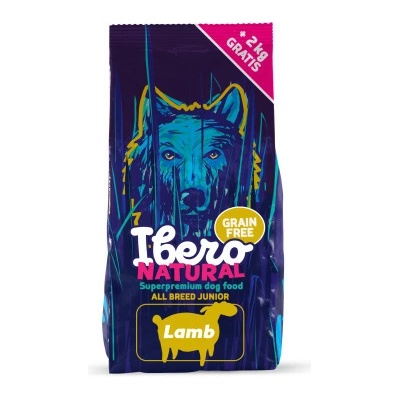 Ibero Natural dog GF Lamb junior 12 kg