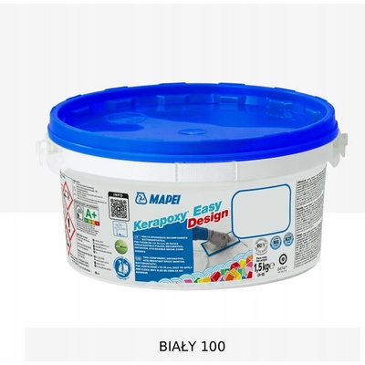 Mapei Kerapoxy Easy Design 1,5 kg bílá – Zboží Mobilmania