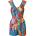 Salsa jeans Дънки Salsa jeans Fit & Flare sleeveless romper - Multicolor (Black)