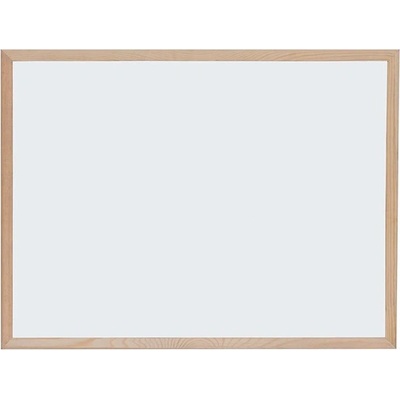 Optima Бяла магнитна дъска OPTIMA с дървена рамка 30x40 cm 22363 (22363)