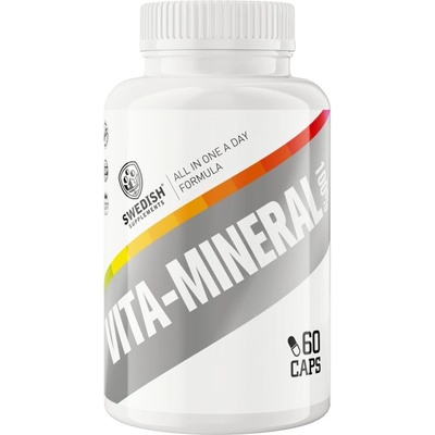 Swedish Supplements 100% Vita Mineral / All in One a Day Formula [60 капсули]