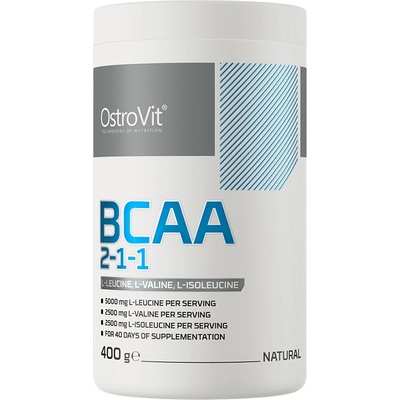 OstroVit BCAA 2-1-1 Natural, 400 Grams