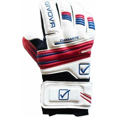 GIVOVA Brankárske rukavice Diamante red-blue
