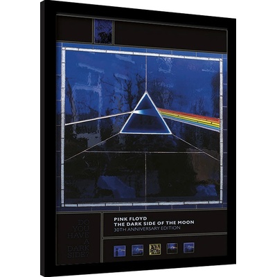 Rámovaný Obraz - Pink Floyd, 30 × 40 cm