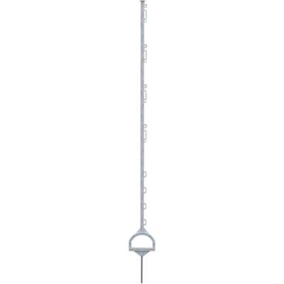 Plastový sloupek pro elektrický ohradník, délka 157 cm, 12 oček, bílá