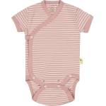 Bio Baby Бебешко боди на райе Bio Baby - Органичен памук, 68 сm, 4-6 месеца, розово (97222118) - baby