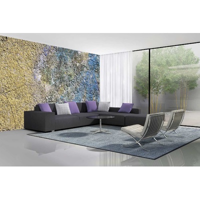 DIMEX ART Самозалепваща се флизелинова фототапета стара цветна мазилка 375 x 250 см