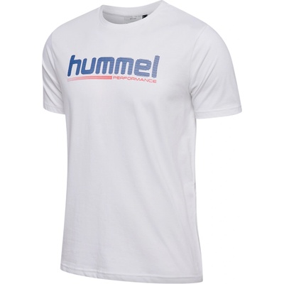Hummel Pulse Graphic S/S T-Shirt biele