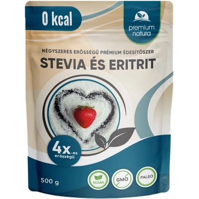Premium Natura Náhrada cukru so 4 násobným sladiacim účinkom 500 g