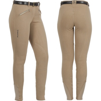 Equestro Rajtky Demetra s kolenními záplatami dámské beige