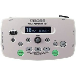 Boss VE 5 WH Vocal Performer Вокален процесор (VE-5-WH)
