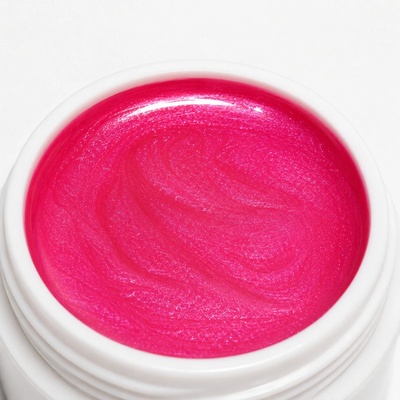 NL nails professional Uv Led metalický barevný gel Metalic pink passion 5ml