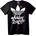 NOONEBRAND Adidas Originals 1949 Тениска - 2XL, Black