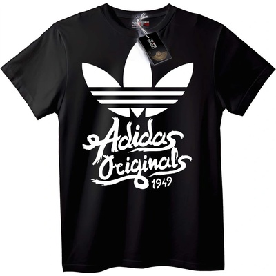 NOONEBRAND Adidas Originals 1949 Тениска - 2XL, Black