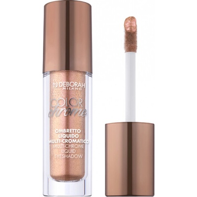 Deborah Milano tekutý oční stín Color Chrome 03 Copper Deluxe 4,9 g