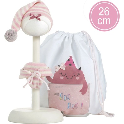 Llorens M26-314 oblečenie pre bábiku bábätko NEW BORN 26 cm