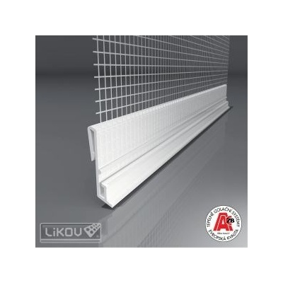 LIKOV LE-V lišta napojovací okapnicová délka 2,5m, šířka 10mm