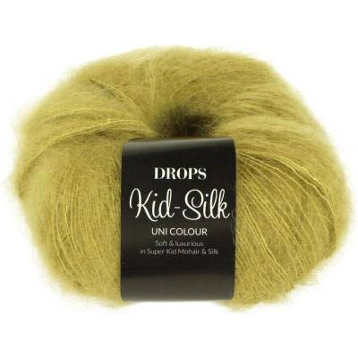 Drops Kid Silk UNI Colour 67 pistáciově zelená