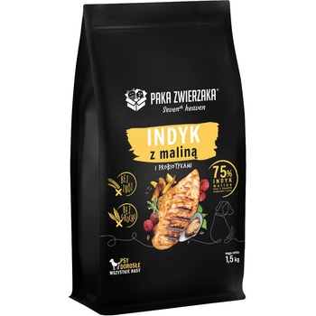 Paka Zwierzaka Turkey with raspberry M 1,5 kg