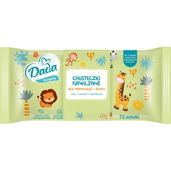 Dada Everyday dětské vlhčené ubrousky 72 ks