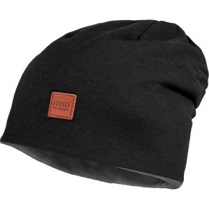 maximo Детска зимна шапка (beanie) Maximo Kid's Beanie short reversible Beanie - Black / Medium Grey Melange - размер 47-49 cm (904-2934-0411)