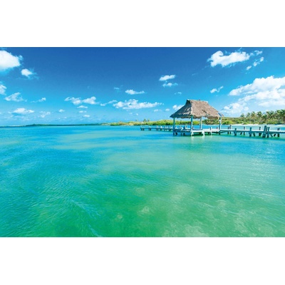 DIMEX ART Флизелинов фототапет тропическо море 375 x 250 см