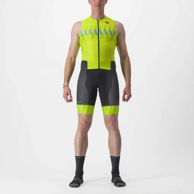 Castelli Free Sanremo 2 Electric-Lime-Niagara-Blue