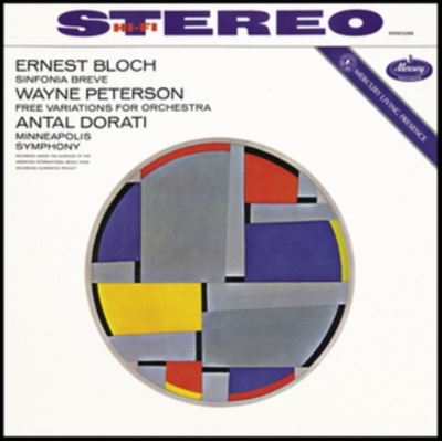Ernest Bloch - Sinfonia Breve/Wayne Peterson - Free Variations LP