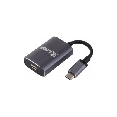 LMP USB-C to MiniDisplay Port Adapter - адаптер за свързване от USB-C към MiniDisplay Port (тъмносив)