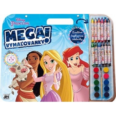 Princezny Mega omalovánkový set